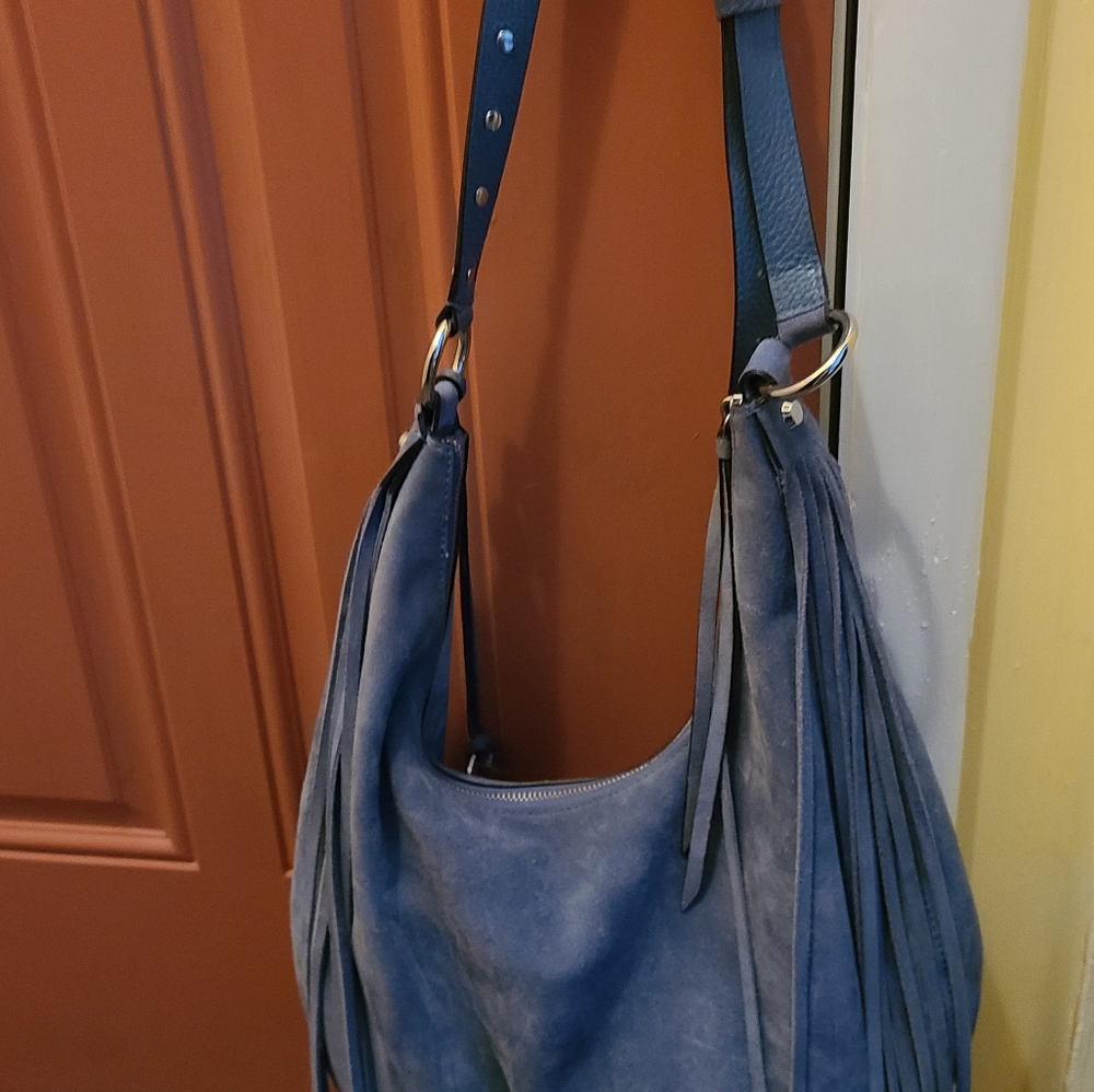 Michael Kors Suede Fringe Purse